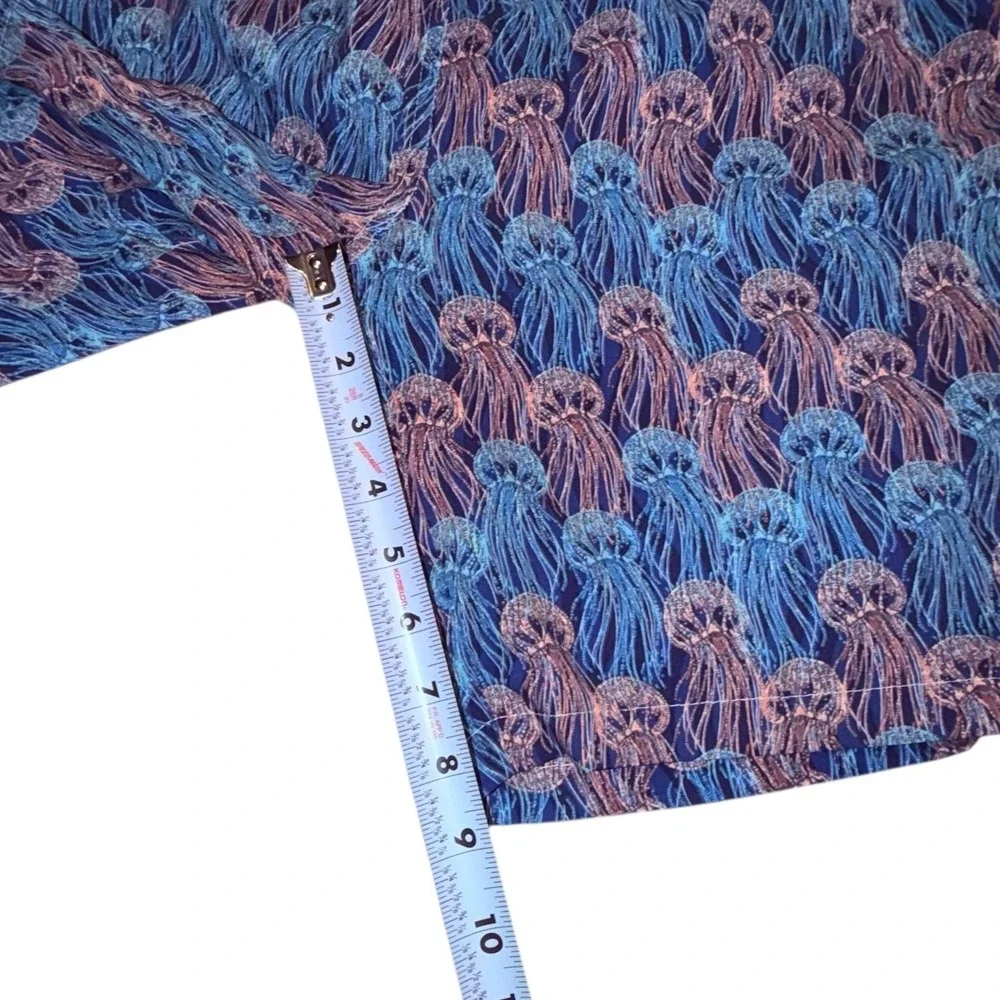 Peter Millar Seaside Swim Trunks Mens Small Jellyfish Lined Drawstring Shorts